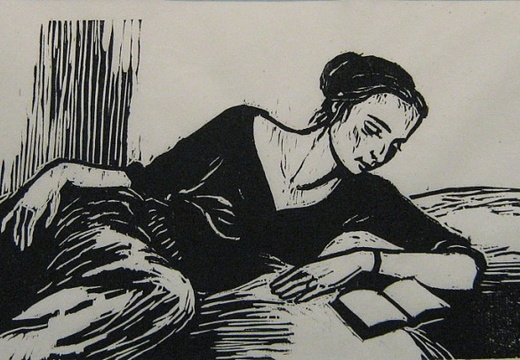 Young Woman Reading 